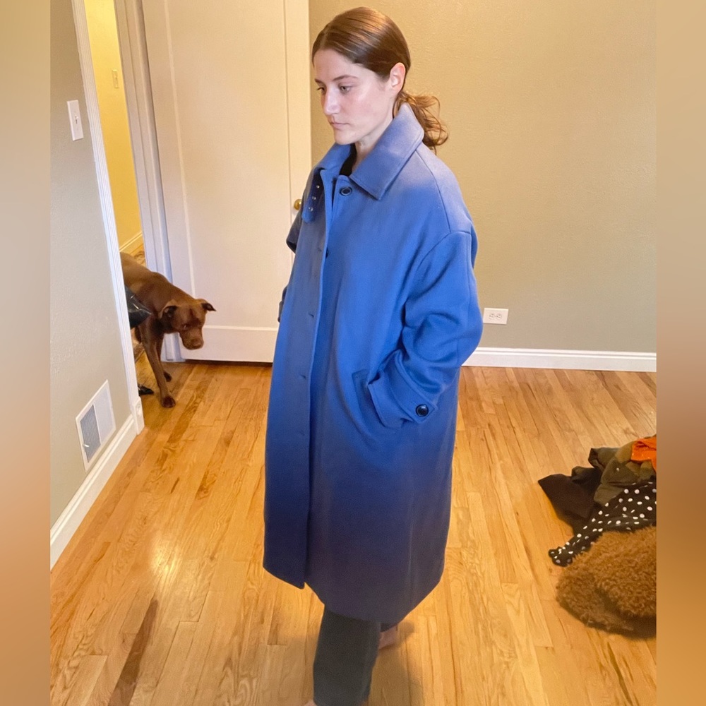 Banana Republic blue winter coat